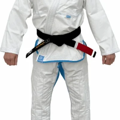 Bangkok Community BJJ Adult Gi worn with black belt